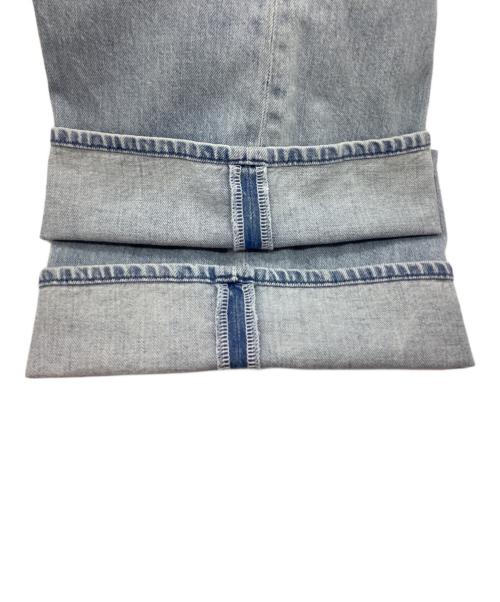 Whim Gazette（ウィムガゼット）Whim Gazette (ウィムガゼット) ドロストデニムパンツ インディゴ サイズ:38の古着・服飾アイテム