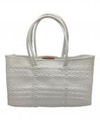 DIMINUTIVOディミヌティーボ）の古着「メルカドバッグ」｜ホワイト