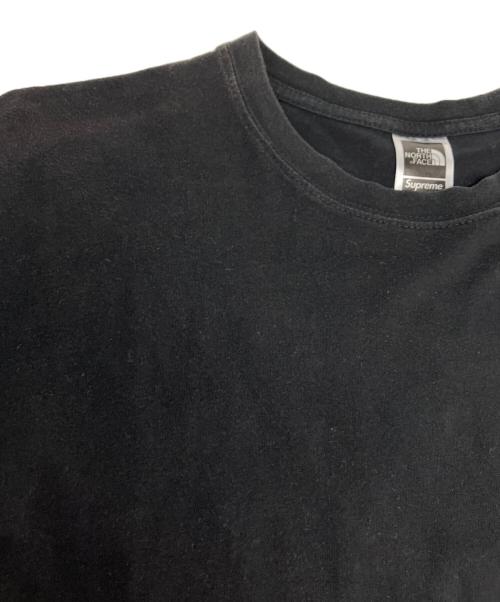 THE NORTH FACE（ザ ノース フェイス）THE NORTH FACE (ザ ノース フェイス) SUPREME (シュプリーム) Bandana Tee　バンダナ ティー ブラック サイズ:Lの古着・服飾アイテム