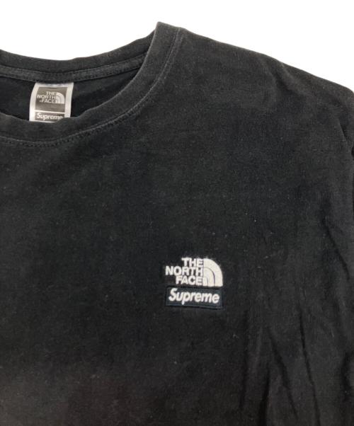 THE NORTH FACE（ザ ノース フェイス）THE NORTH FACE (ザ ノース フェイス) SUPREME (シュプリーム) Bandana Tee　バンダナ ティー ブラック サイズ:Lの古着・服飾アイテム