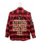 Hysteric Glamour (ヒステリックグラマー) WIND AND SEA (ウィンダンシー) CHECK SHIRT レッド サイズ:S：20000円