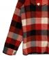 中古・古着 HUMAN MADE (ヒューマンメイド) WOOL BEAVERBLOCK CHECK SHIRT レッド サイズ:M：37000円