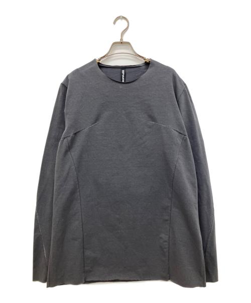 ripvanwinkle（リップヴァンウィンクル）ripvanwinkle (リップヴァンウィンクル) 長袖カットソー グレー サイズ:Freeの古着・服飾アイテム