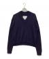 UNTRACE（アントレース）の古着「23AW　JAZZ V-NECK KNIT　Vネックニット」｜ネイビー