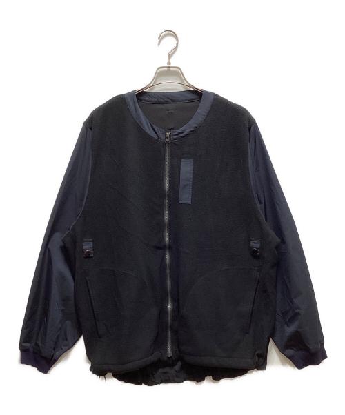 UNTRACE（アントレース）UNTRACE (アントレース) フリースカーディガン ネイビー サイズ:２の古着・服飾アイテム