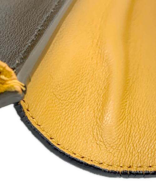 CELINE（セリーヌ）CELINE (セリーヌ) トラペーズハンドバッグ ネイビー×ブラウンの古着・服飾アイテム