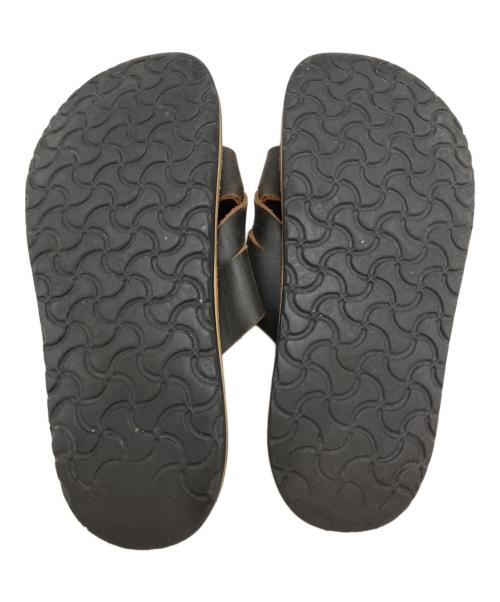 The Sandalman（ザサンダルマン）The Sandalman (ザサンダルマン) レザーサンダル ブラック サイズ:7の古着・服飾アイテム