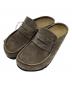 BIRKENSTOCK（ビルケンシュトック）の古着「Naples Wrapped モカシンサンダル」｜ブラウン