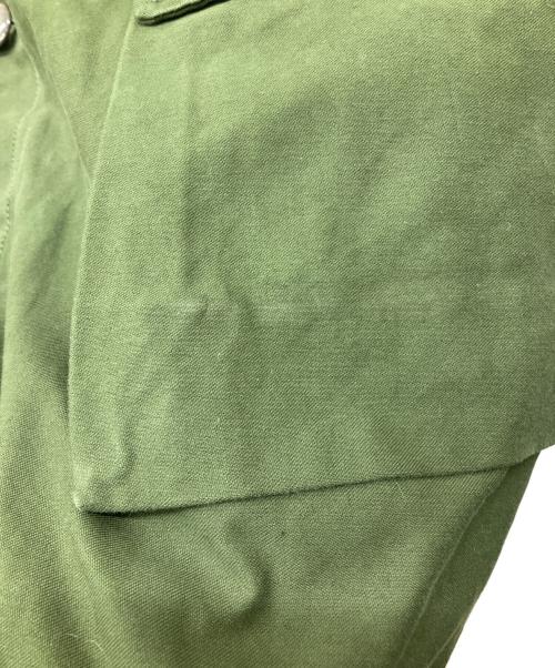 Swedish Army（スウェーデン軍）Swedish Army (スウェーデン軍) M59 FIELD COAT グリーン サイズ:記載なしの古着・服飾アイテム