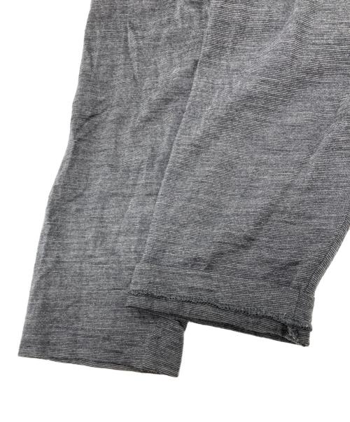 BATONER（バトナ―）BATONER (バトナ―) WASHABLE WOOL CARDIGAN グレー サイズ:3の古着・服飾アイテム