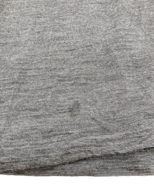 BATONER（バトナ―）BATONER (バトナ―) WASHABLE WOOL CARDIGAN グレー サイズ:3の古着・服飾アイテム