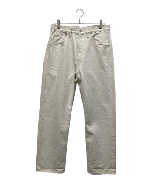 HATSKI（ハツキ）HATSKI (ハツキ) Straight Washi Denim エクリュ サイズ:4の古着・服飾アイテム