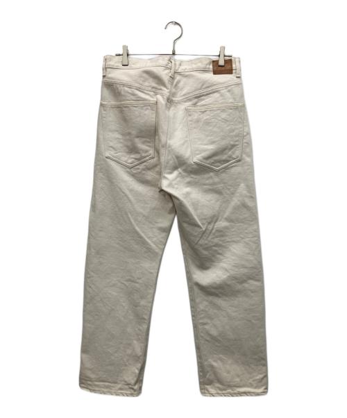 HATSKI（ハツキ）HATSKI (ハツキ) Straight Washi Denim エクリュ サイズ:4の古着・服飾アイテム