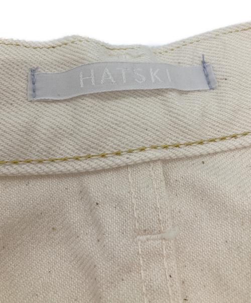 HATSKI（ハツキ）HATSKI (ハツキ) Straight Washi Denim エクリュ サイズ:4の古着・服飾アイテム