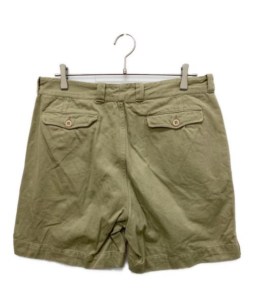 French Army（フランス軍）French Army (フランス軍) M52 1タックチノショーツ ベージュ サイズ:5の古着・服飾アイテム