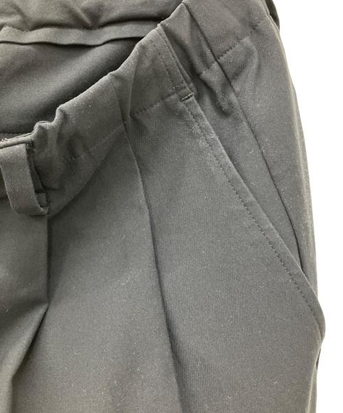 yokosakamoto（ヨウコサカモト）yokosakamoto (ヨウコサカモト) ワイドトラウザーズ ブラック サイズ:Lの古着・服飾アイテム