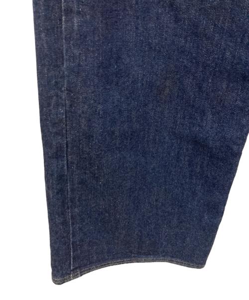 LOOPE（ルーペ）LOOPE (ルーペ) HIGH WAIST WIDE DENIM インディゴ サイズ:15の古着・服飾アイテム