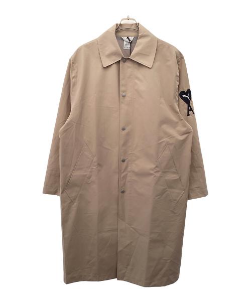 PUMA（プーマ）PUMA (プーマ) AMI Alexandre Mattiussi (アミアレクサンドルマテュッシ) ショップコート ベージュ サイズ:Lの古着・服飾アイテム