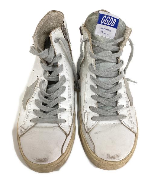 GOLDEN GOOSE（ゴールデングース）GOLDEN GOOSE (ゴールデングース) FRANCY　スニーカー ホワイト×シルバー サイズ:36の古着・服飾アイテム