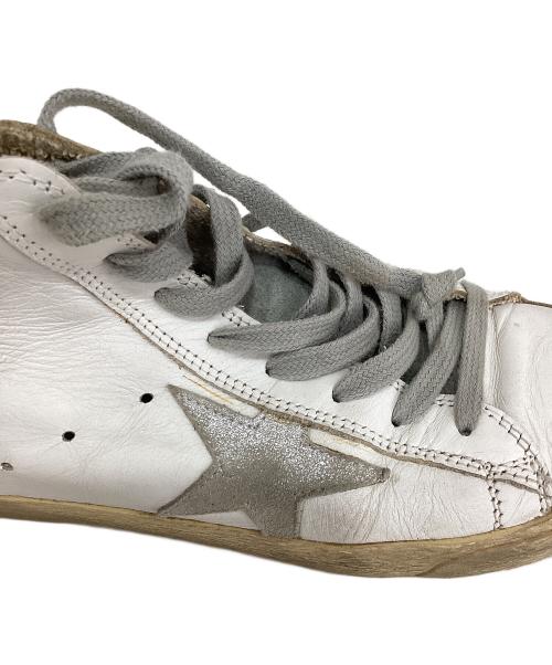 GOLDEN GOOSE（ゴールデングース）GOLDEN GOOSE (ゴールデングース) FRANCY　スニーカー ホワイト×シルバー サイズ:36の古着・服飾アイテム