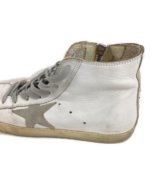 GOLDEN GOOSE（ゴールデングース）GOLDEN GOOSE (ゴールデングース) FRANCY　スニーカー ホワイト×シルバー サイズ:36の古着・服飾アイテム
