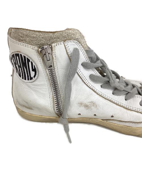 GOLDEN GOOSE（ゴールデングース）GOLDEN GOOSE (ゴールデングース) FRANCY　スニーカー ホワイト×シルバー サイズ:36の古着・服飾アイテム