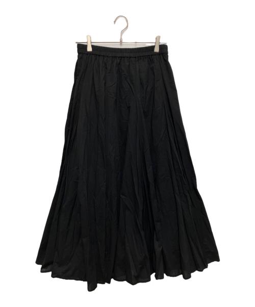 mizuiro-ind（ミズイロインド）mizuiro-ind (ミズイロインド) ボリュームフレアスカート ブラック サイズ:freeの古着・服飾アイテム