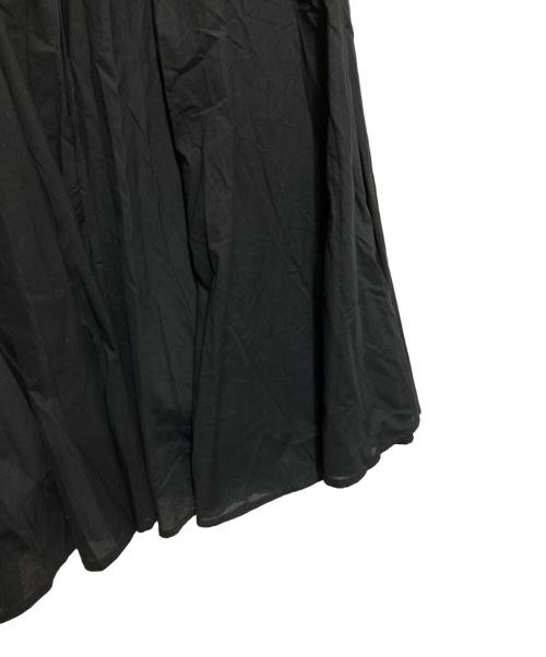 mizuiro-ind（ミズイロインド）mizuiro-ind (ミズイロインド) ボリュームフレアスカート ブラック サイズ:freeの古着・服飾アイテム