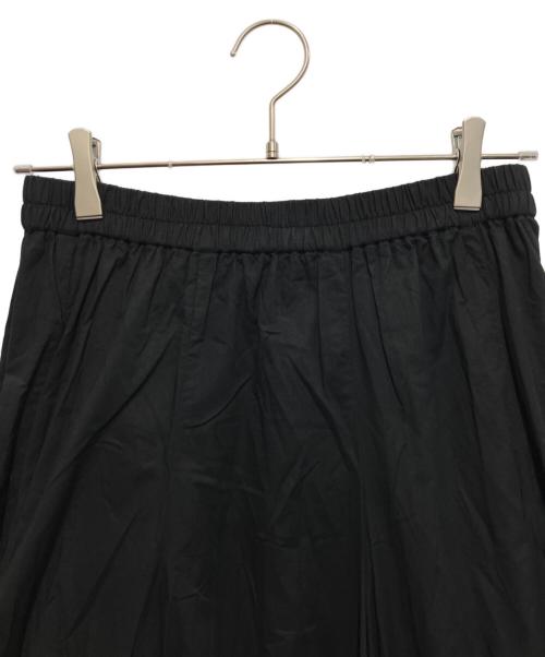 mizuiro-ind（ミズイロインド）mizuiro-ind (ミズイロインド) ボリュームフレアスカート ブラック サイズ:freeの古着・服飾アイテム