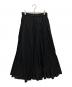 mizuiro-ind（ミズイロインド）の古着「ボリュームフレアスカート」｜ブラック