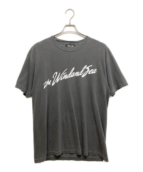 WIND AND SEA（ウィンダンシー）WIND AND SEA (ウィンダンシー) THE ROLLING STONES (ザ ローリングストーンズ) Tシャツ グレー サイズ:Lの古着・服飾アイテム
