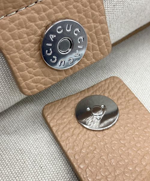 IACUCCI（イアクッチ）IACUCCI (イアクッチ) トートバッグ アイボリーの古着・服飾アイテム