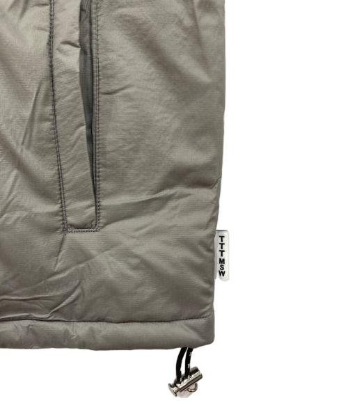 TTT MSW（ティー）TTT MSW (ティー) Puff vest グレー サイズ:Lの古着・服飾アイテム