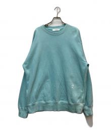 jieda（ジエダ）の古着「J LOGO DAMEGE SWEAT CREW」｜ブルー