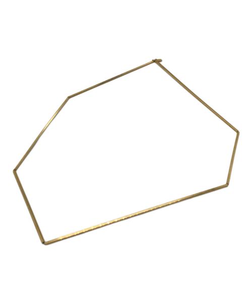 JOHN LAWRENCE SULLIVAN（ジョン ローレンス サリバン）JOHN LAWRENCE SULLIVAN (ジョン ローレンス サリバン) Hexagon necklace / ヘキサゴン ネックレス ゴールドの古着・服飾アイテム