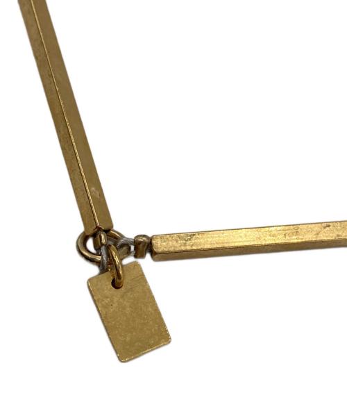 JOHN LAWRENCE SULLIVAN（ジョン ローレンス サリバン）JOHN LAWRENCE SULLIVAN (ジョン ローレンス サリバン) Hexagon necklace / ヘキサゴン ネックレス ゴールドの古着・服飾アイテム