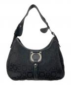 Salvatore Ferragamoサルヴァトーレ フェラガモ）の古着「ワンショルダーバッグ」｜ブラック