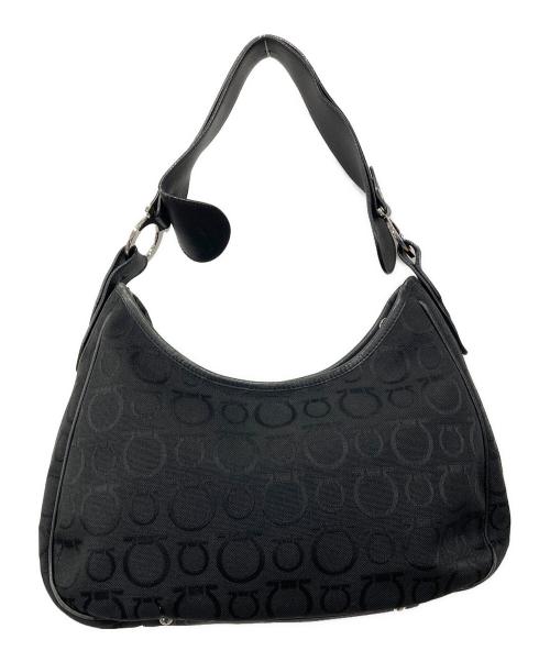 Salvatore Ferragamo（サルヴァトーレ フェラガモ）Salvatore Ferragamo (サルヴァトーレ フェラガモ) ワンショルダーバッグ ブラックの古着・服飾アイテム