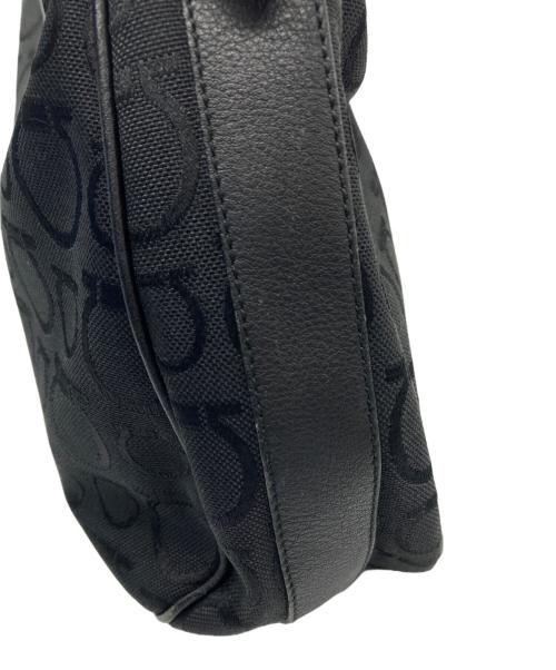 Salvatore Ferragamo（サルヴァトーレ フェラガモ）Salvatore Ferragamo (サルヴァトーレ フェラガモ) ワンショルダーバッグ ブラックの古着・服飾アイテム