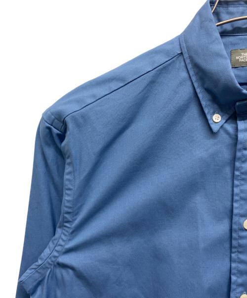 THE NORTH FACE（ザ ノース フェイス）THE NORTH FACE (ザ ノース フェイス) ロングスリーブハーフドームシャツ ブルー サイズ:Sの古着・服飾アイテム