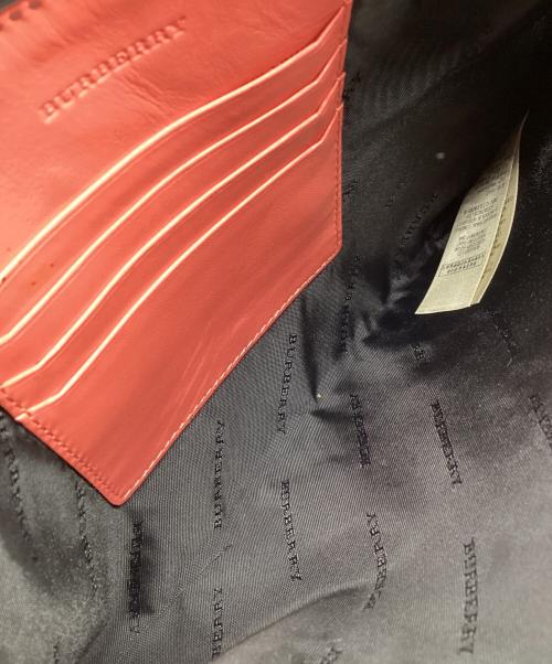 BURBERRY（バーバリー）BURBERRY (バーバリー) チェーンショルダーバッグ ピンクの古着・服飾アイテム