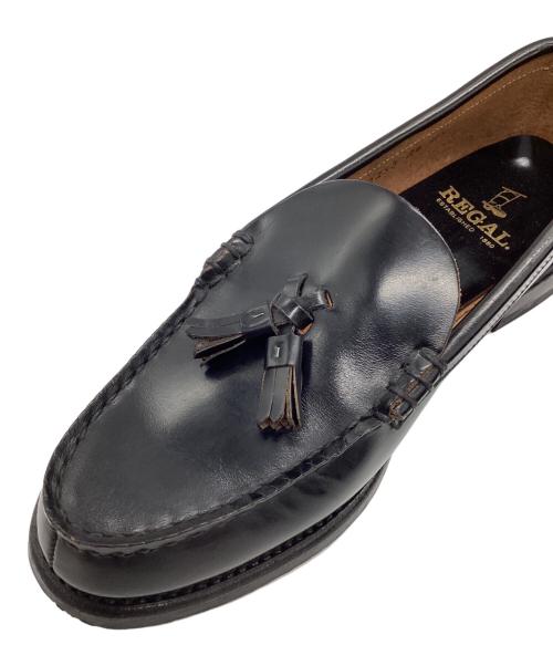 REGAL（リーガル）REGAL (リーガル) タッセルローファー ブラック サイズ:24の古着・服飾アイテム