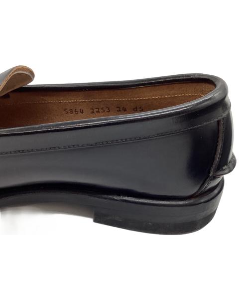 REGAL（リーガル）REGAL (リーガル) タッセルローファー ブラック サイズ:24の古着・服飾アイテム