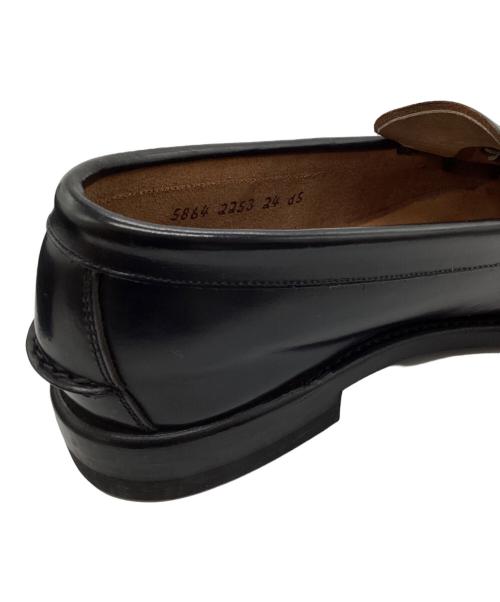 REGAL（リーガル）REGAL (リーガル) タッセルローファー ブラック サイズ:24の古着・服飾アイテム