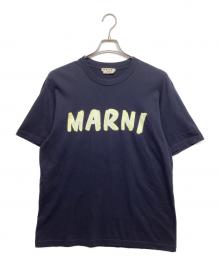MARNI（マルニ）の古着「Tシャツ」｜ネイビー