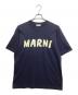 MARNI（マルニ）の古着「Tシャツ」｜ネイビー