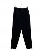 HYKEハイク）の古着「ストレッチテーパードパンツ」｜ブラック