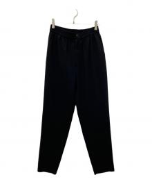 HYKE（ハイク）の古着「ストレッチテーパードパンツ」｜ブラック