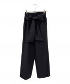 HYKEハイク）の古着「ケアフリーイージーパンツ」｜ブラック