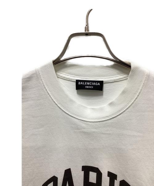 BALENCIAGA（バレンシアガ）BALENCIAGA (バレンシアガ) CITIES PARIS Tシャツ ホワイト サイズ:Ｓの古着・服飾アイテム